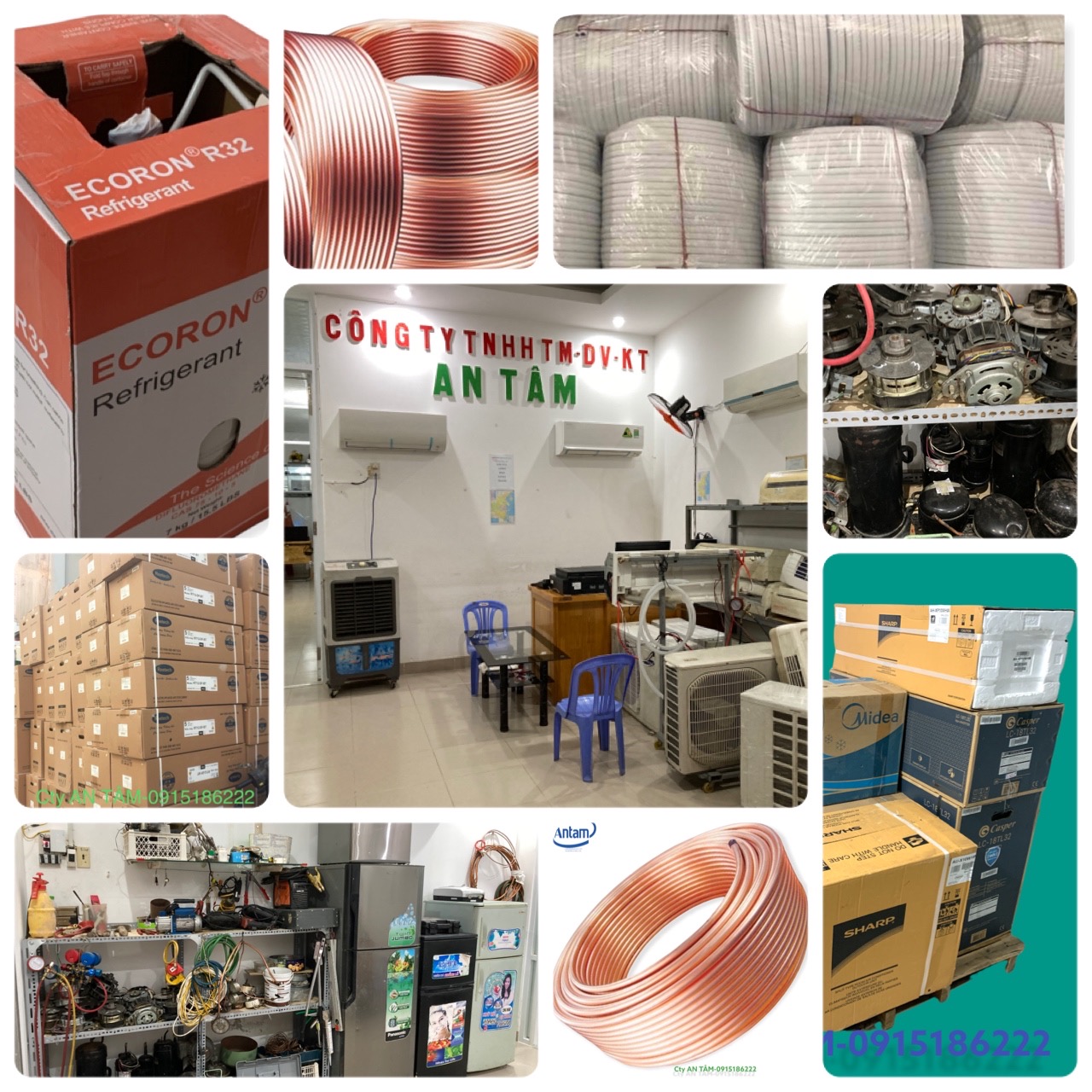 Trụ sở xưởng kỹ thuật Cơ Điện Lạnh An Tâm